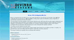 Desktop Screenshot of divinersystems.com