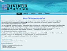Tablet Screenshot of divinersystems.com